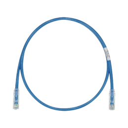 Cable de Parcheo TX6, UTP Cat6, 24 AWG, CM, Color Azul, 15ft