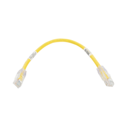 Cable de Parcheo TX6, UTP Cat6, 24 AWG, CM, Color Amarillo,