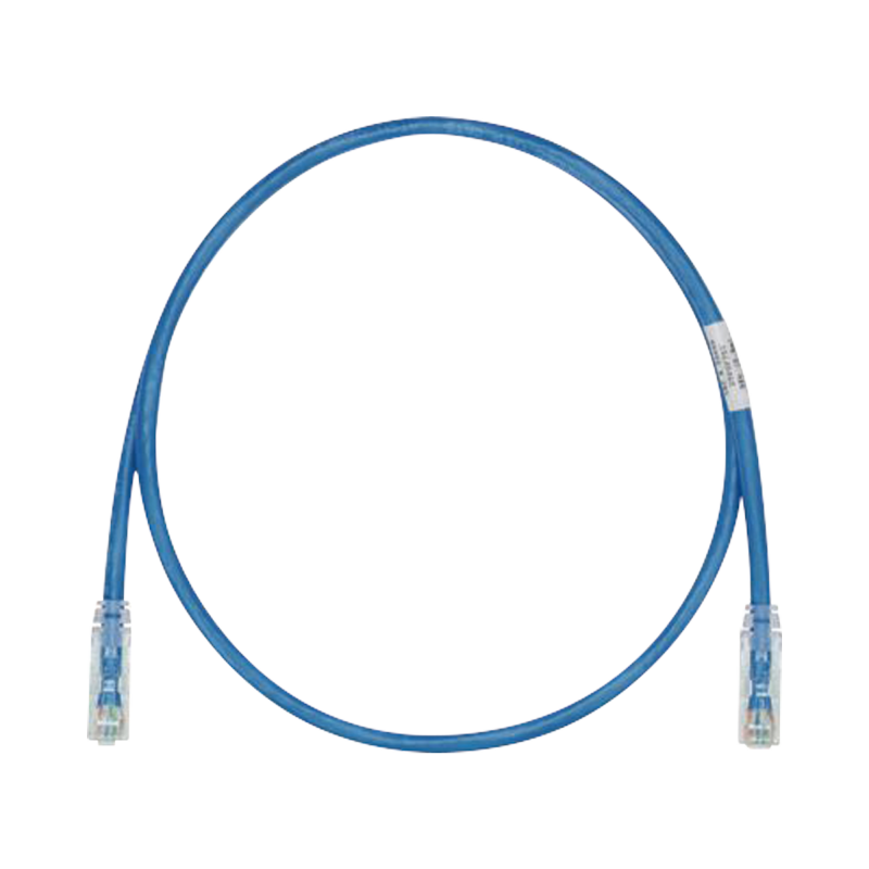 Cable de Parcheo TX6, UTP Cat6, 24 AWG, CM, Color Azul, 30ft