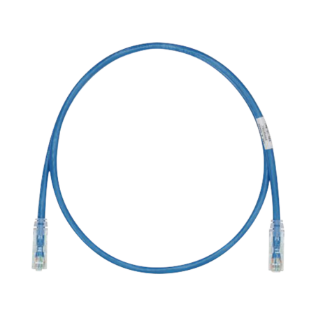 Cable de Parcheo TX6, UTP Cat6, 24 AWG, CM, Color Azul, 30ft