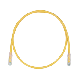 Cable de Parcheo TX6, UTP Cat6, 24 AWG, CM, Color Amarillo,