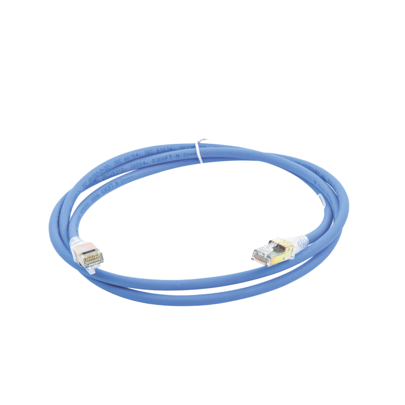 Patch Cord Z-MAX Cat6A UTP, CM, 5ft, Color Azul, Versión Bul