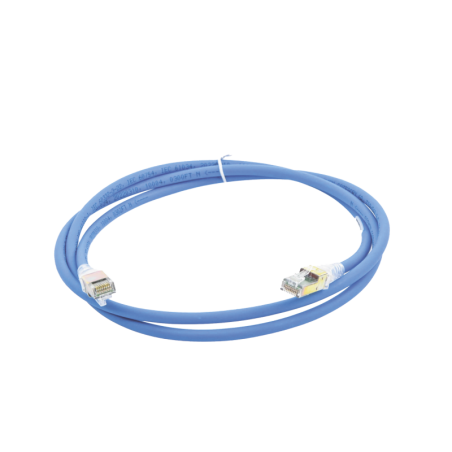 Patch Cord Z-MAX Cat6A UTP, CM, 5ft, Color Azul, Versión Bul