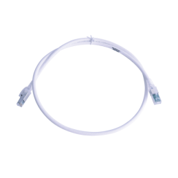 Patch Cord Z-MAX Cat6A S-FTP, CM-LS0H, 3ft, Color Blanco, Ve