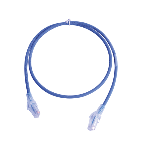 Patch Cord MC6 Modular Cat6 UTP, CM-LS0H, 3ft, Color Azul, V