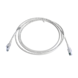 Patch Cord Z-MAX Cat6A S-FTP, CM-LS0H, 7ft, Color Blanco