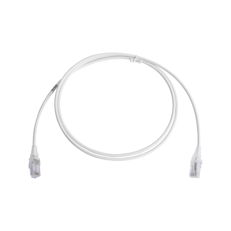 Patch Cord MC6 Modular Cat6 UTP, CM-LS0H, 5ft, Color Blanco,