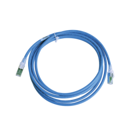 Patch Cord Z-MAX Cat6A S-FTP, CM-LS0H, 10ft, Color Azul, Ver