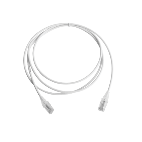 Patch Cord MC6 Modular Cat6 UTP, CM-LS0H, 7ft, Color Blanco,