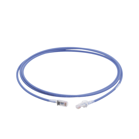 Patch Cord MC6 Modular Cat6 UTP, CM-LS0H, 7ft, Color Azul