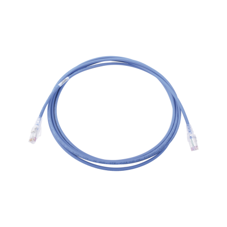 Patch Cord MC6 Modular Cat6 UTP, CM-LS0H, 10ft, Color Azul,