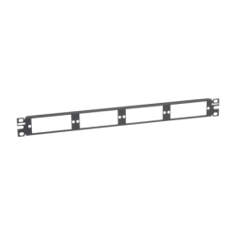 Patch Panel de Fibra Óptica, Para 4 Placas Acopladoras FAP o