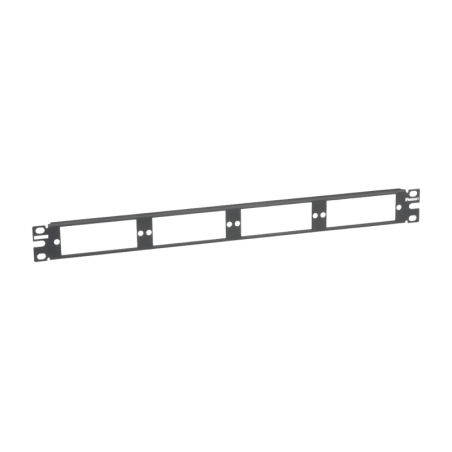 Patch Panel de Fibra Óptica, Para 4 Placas Acopladoras FAP o