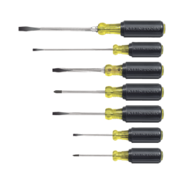 Juego de Desarmadores de Punta Plana y Phillips 7 Piezas