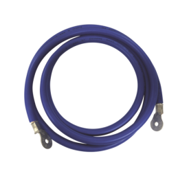 Cable para Baterías,  22 m Azul Calibre 2 AWG con Terminales