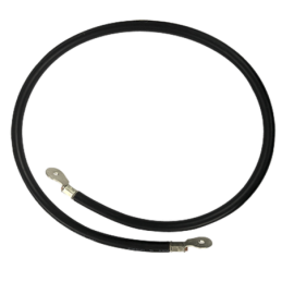 Cable para Baterías, 1 m, Negro, Calibre 2 AWG con Terminale