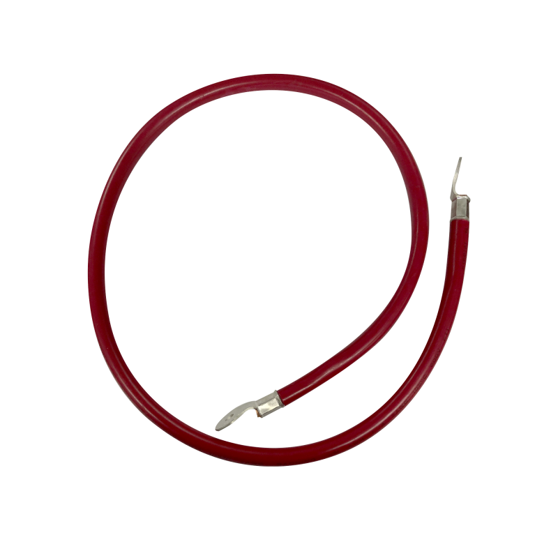 Cable para Baterías  1 m, Rojo, Calibre 2 AWG con Terminales