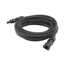 Cable Fotovoltaico 25 m, Negro, Calibre 10 AWG con Terminale