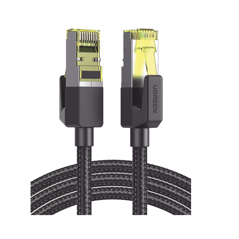 Cable Ethernet Cat7 CLASS?F-FTP Redondo con Malla de Nylon 1