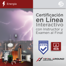 Certificación Virtual en Tierras Físicas y Pararrayos Total