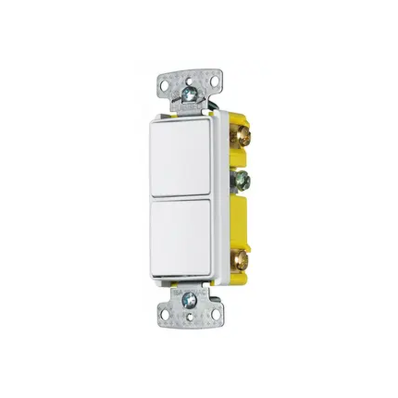 Interruptor Residencial 15 A 120-277 V, con 2 Bases Unipolar