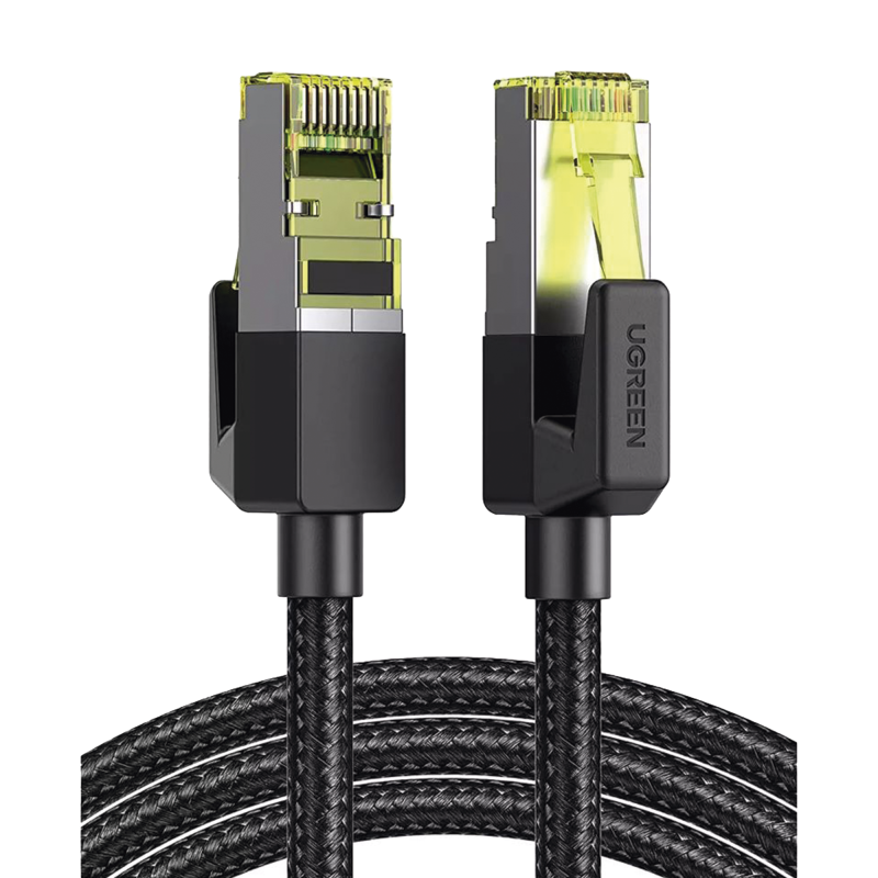 Cable Ethernet Cat7 CLASS?F-FTP Redondo con Malla de Nylon 2