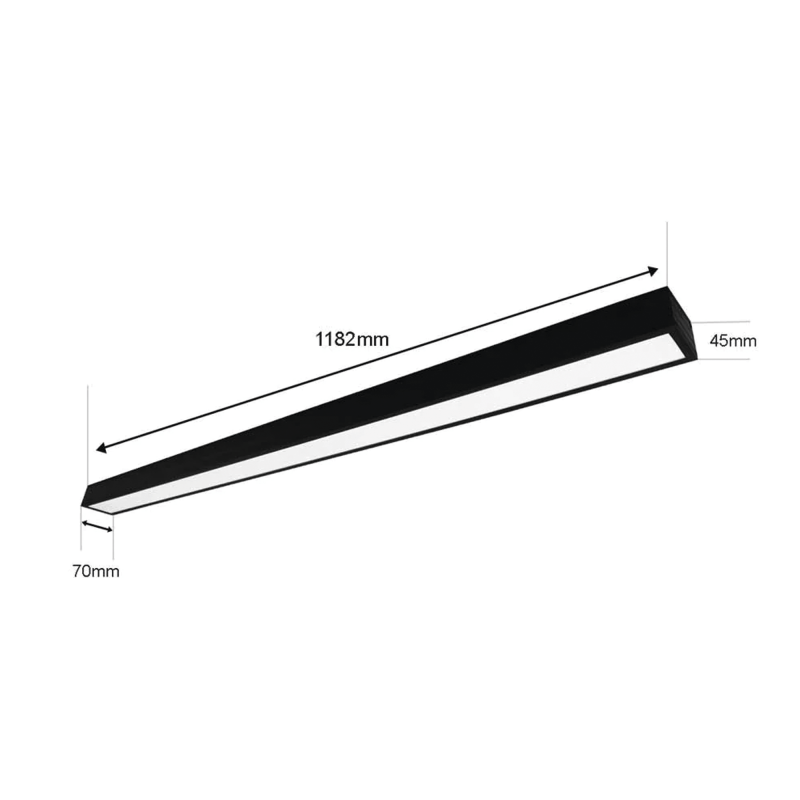 Panel LED Suspendido 22 W - 127 Vca~60Hz - Flujo luminoso 1