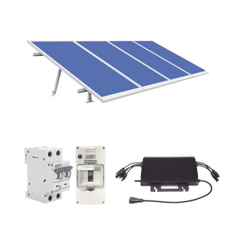 Kit Solar para Interconexión de 22KW de Potencia Pico 220Vcc