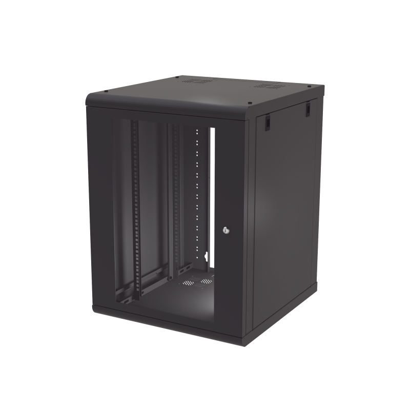 Gabinete de Pared 12U de 635 mm de Profundidad, Rack de 19ft