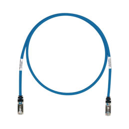 Patch Cord Cat6A, Blindado S-FTP, CM-LS0H, 3ft, Color Azul