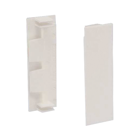 Unión recta de tapa, para uso con canaleta T70, Material PVC