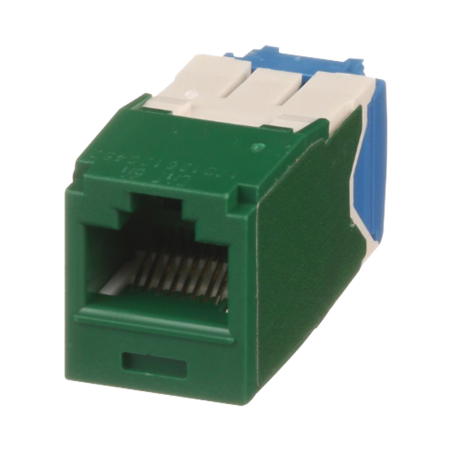 Conector Jack RJ45 Estilo TG, Mini-Com, Categoría 6A, de 8 p