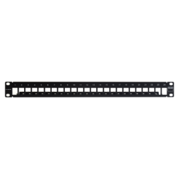 Patch Panel TERA-MAX Blindado de 24 Puertos, Modular [vacío]