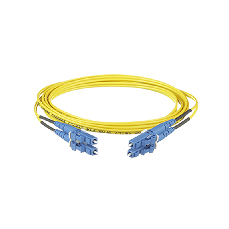 Jumper de Fibra Optica Monomodo 9-125 OS2, LC-LC Duplex, OFN