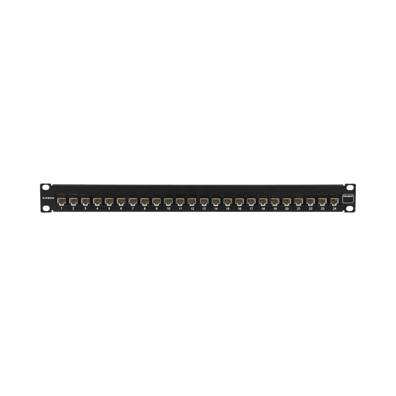 Patch Panel UltraMAX. UTP, Precargado con Jacks Cat6, 24 Pue