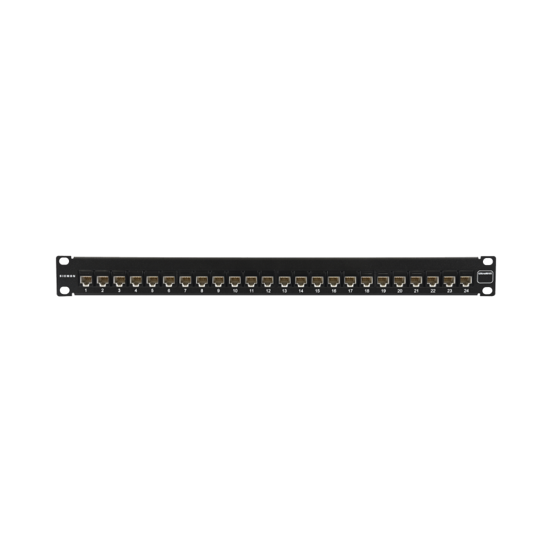 Patch Panel UltraMAX. UTP, Precargado con Jacks Cat6A, 24 Pu