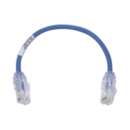 Cable de Parcheo UTP Cat6A, CM-LSZH, Diámetro Reducido [28AW