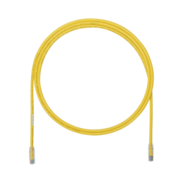 Cable de Parcheo UTP, Cat6A, 24 AWG, CM, Color Amarillo, 3ft