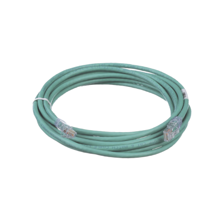 Cable de Parcheo TX6, UTP Cat6, 24 AWG, CM, Color Verde, 15f