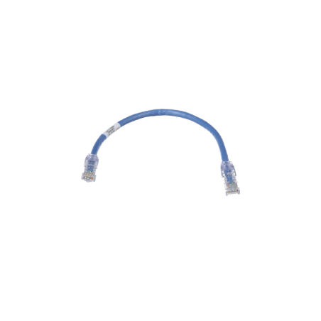 Cable de Parcheo TX6, UTP Cat6, 24 AWG, CM, Color Azul, 1 ft