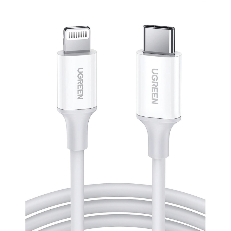 Cable USB-C a Lightning  1 Metro  Certificado MFi  Carga