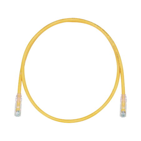 Cable de Parcheo TX6, UTP Cat6, 24 AWG, CM, Color Amarillo,