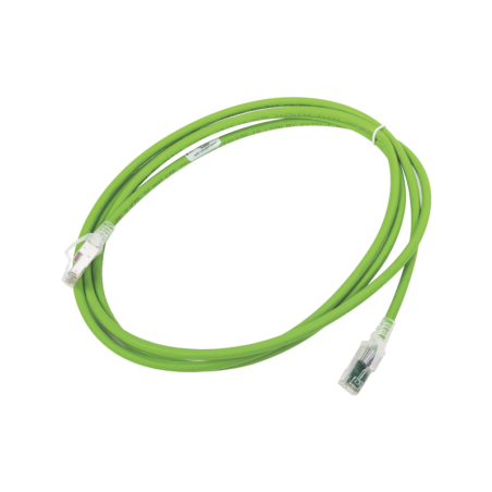 Patch Cord Z-MAX Cat6A S-FTP, CM-LS0H, 7ft, Color Verde, Ver