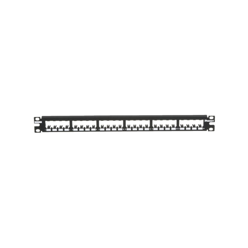 Panel de Parcheo Modular Mini-Com [Sin Conectores], Plano, T