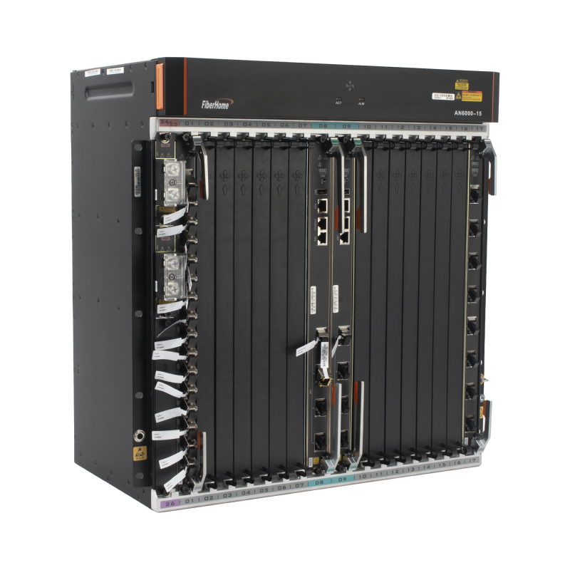 OLT Carrier Class Modular GPON 14 Ranuras de Servicio Incl