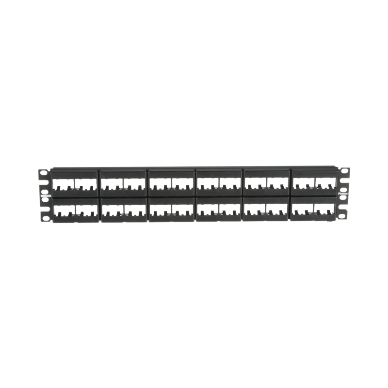 Panel de Parcheo Modular Mini-Com [Sin Conectores], Plano, S