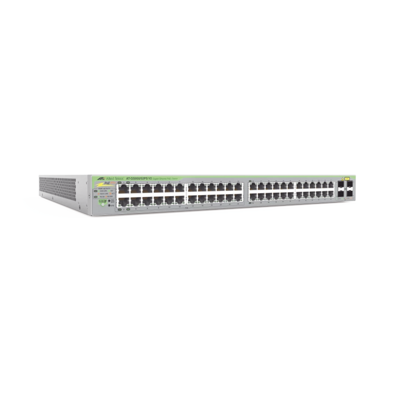 Gigabit webSmart switch 48 Puertos Totales 24c-PoEmas 10-100