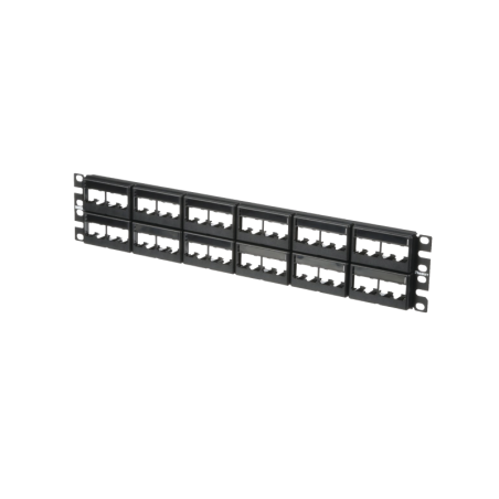 Panel de Parcheo Modular Mini-Com [Sin Conectores], Plano, S