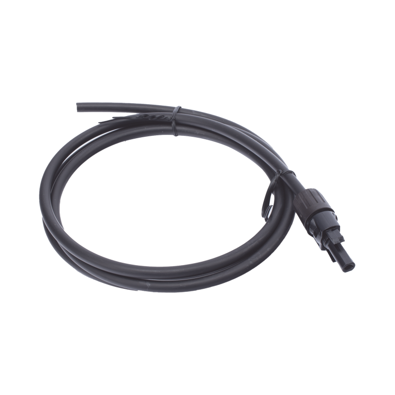 Cable Fotovoltaico 15 m Negro Calibre 10 AWG con Terminal MC