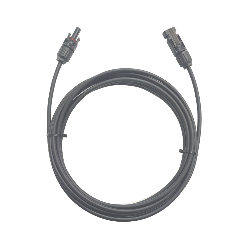 Cable Fotovoltaico - 1 metro - Color Negro - Calibre 10 AWG